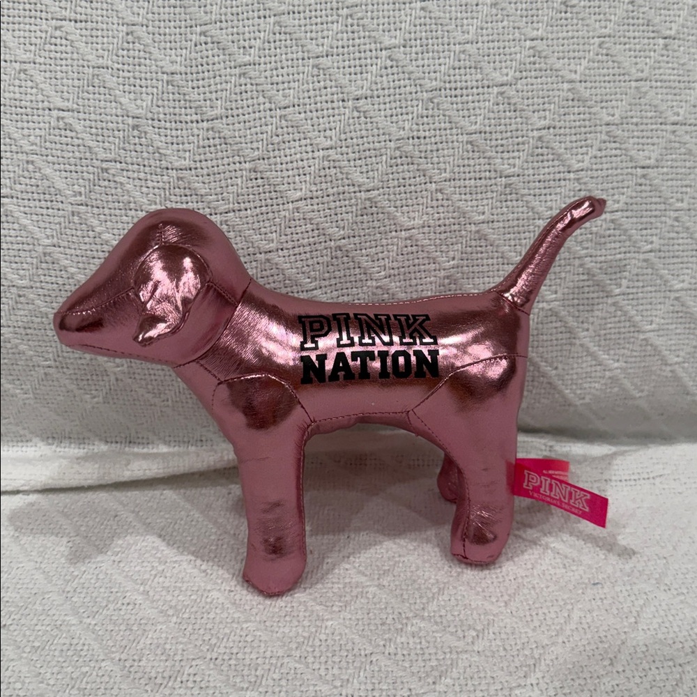 Victoria secret pink shiney dog